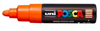PC-7M ORANGE 4902778228289 POSCA LARGE BULLET TIP