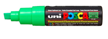 PC-8K FLUO GREEN 4902778916926 POSCA BROAD CHISEL TIP