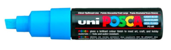 PC-8K LT BLUE 4902778916544 POSCA BROAD CHISEL TIP