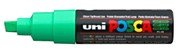 PC-8K LT GREEN 4902778916551 POSCA BROAD CHISEL TIP