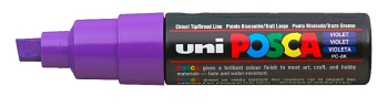 PC-8K VIOLET 4902778916520 POSCA BROAD CHISEL TIP