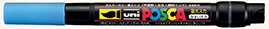 PCF-350 LT BLUE POSCA BRUSH TIP
