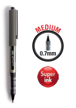 UB-157E EYE FINE BLACK PEN 0.7 (MEDIUM NIB) UNI 315150000