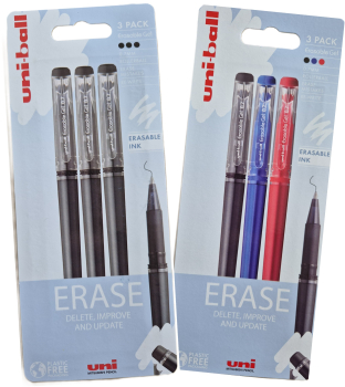 UF-222-07 ERASABLE GEL PEN BUNDLE