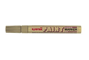 PX-20 PAINT MARKER GOLD UNI BULLET MED 4902778912386