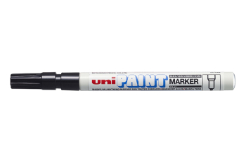 PX-21 BULLET FINE BLACK PAINT MARKER UNI 4902778558720