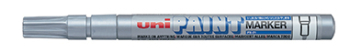 PX-21 BULLET FINE SILVER PAINT MARKER UNI 4902778558744