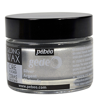 GEDEO GILDING WAX SILVER 30ml 766510