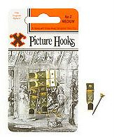 X-HOOKS NO.2 MEDIUM HOOK BLIST