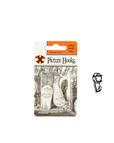 X-HOOKS HARD WALL HOOKS LARGE