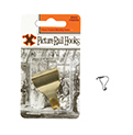 X-HOOKS BRASSED PICTURE RAIL HOOKS