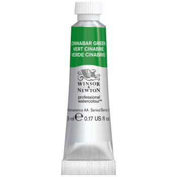 WN AWC 5ml CINNABAR GREEN ARTIST WATERCOLOUR 0102420