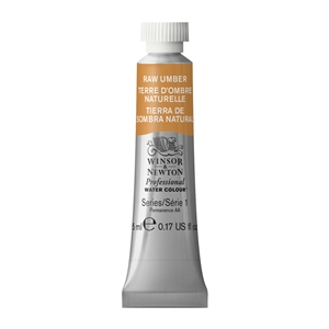 WN AWC 5ml RAW UMBER 554 ARTIST WATERCOLOUR 0102554