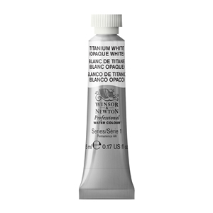 WN AWC 5ml TITANIUM WHITE 644 ARTIST WATERCOLOUR 0102644