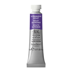 WN AWC 5ml ULTRAMARINE VIOLET 672 ARTIST WATERCOLOUR 0102672
