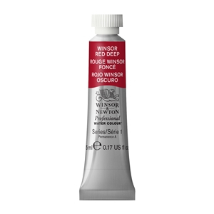 WN AWC 5ml WINSOR RED DEEP 725 ARTIST WATERCOLOUR 0102725