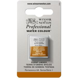 WN ARTIST WATERCOLOUR HALF PAN BURNT UMBER 0101076