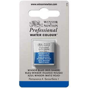 WN ARTIST WATERCOLOUR HALF PAN WINSOR BLUE (R.S.) 0101709