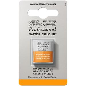 WN ARTIST WATERCOLOUR HALF PAN WINSOR ORANGE 0101724