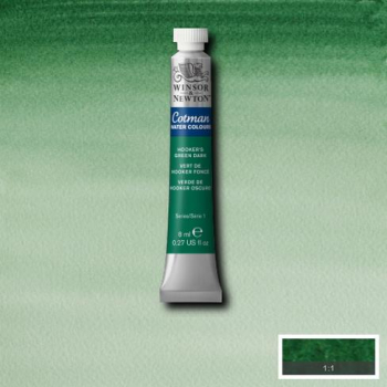 WN COTMAN HOOKER'S GREEN DARK WATERCOLOUR 8ml 8840094