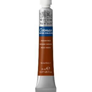 WN COTMAN INDIAN RED WATERCOLOUR8ml 8840096