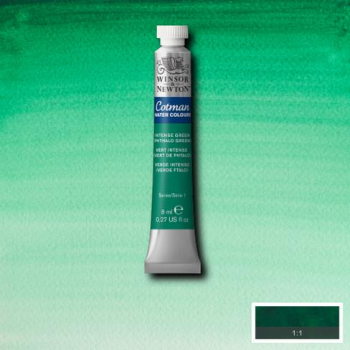 WN COTMAN INTENSE GREEN WATERCOLOUR 8ml 8840099