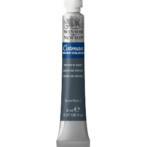 WN COTMAN PAYNE'S GREY WATERCOLOUR8ml 8840105