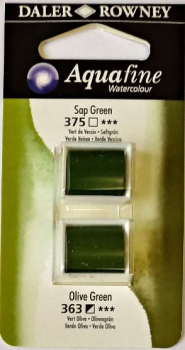 DR AQUAFINE H/P BLISTER SET 16 SAP GREEN/OLIVE 131017016
