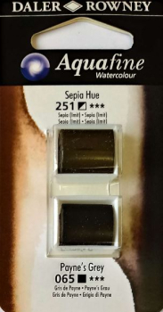 DR AQUAFINE H/P BLISTER SET 21 SEPIA HUE/PAYNES GRE 131017021