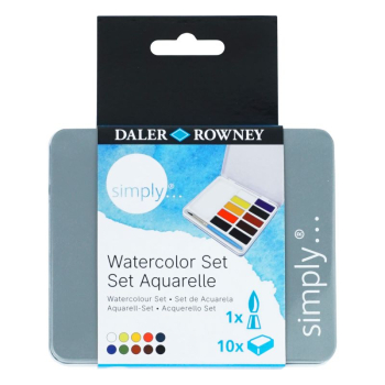 DR SIMPLY WATERCOLOUR 10 PAN SET D134500014